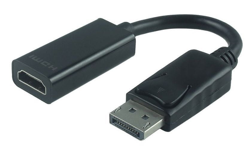 PremiumCord adaptér DisplayPort - HDMI, M/F, 20 cm